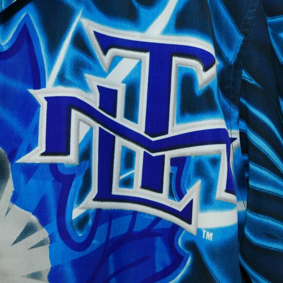 Vintage Y2K NHL Toronto Maple Leafs Camp Shirt, size L - Picture 3 of 4